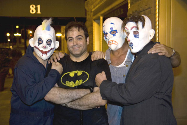 Director Jerry Vasilatos and the Joker's Killer Clowns